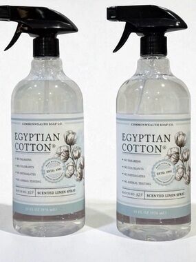 2 Commonwealth Soap & Toiletries CST EGYPTIAN
COTTON Linen Spray Jumbo
33 oz